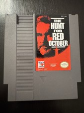 The Hunt for Red October Nintendo NES Tested And Working