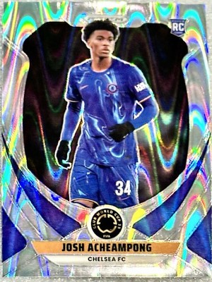 2025 Josh Acheampong #73 Rookie(RC) Panini Seismic Silver Prizm FIFA CWC