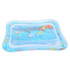 Baby Water Mat Marine Animal Pattern Travel Portable Infant Inflatabl