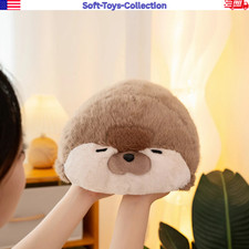 40cm Brown Seal Plush Pillow Soft Stuffed Ocean Animal Kids Gift