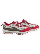 FUBU Herren Sneaker Sportschuhe Gr. 44 Rot Weiß Grau Air Cushion