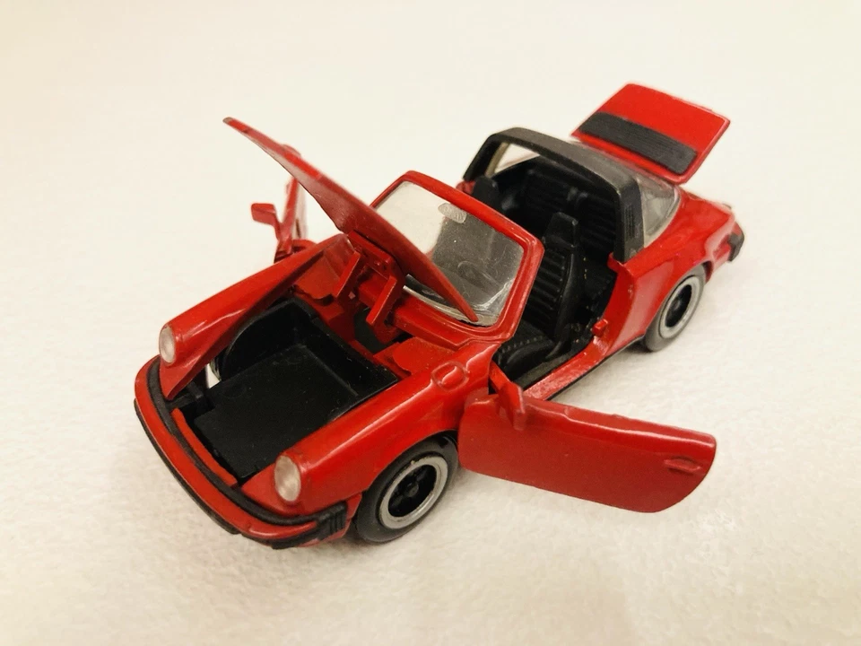 Modellino Porsche 911 Turbo Targa NZG Scala 1:43. 4 Aperture - No Box - Immagine 2 di 4