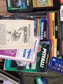 Lot Of 45 Mattel Electronics INTELLIVISION Game CIB, Cartridges & Extras Read