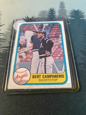 1981 Fleer - Bert Campaneris #280 - FREE SHIPPING