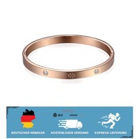 Cupimatch Edelstahl Armband Damen Mit Strass: Klassischer Luxus FüR Jeden Anlass