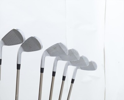 Mizuno Jpx 923 Hot Metal Hl Iron Set 6-Pw, Gw Senior Recoil Esx