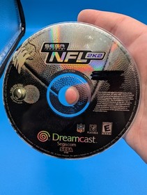 Lot of 2 NFL Dreamcast Games - NFL 2k1 2k2 Disc Only Tested