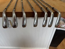 Titleist T350 3G 5-PW, GW Iron Set Stiff Steel True Temper AMT Red S300 VG