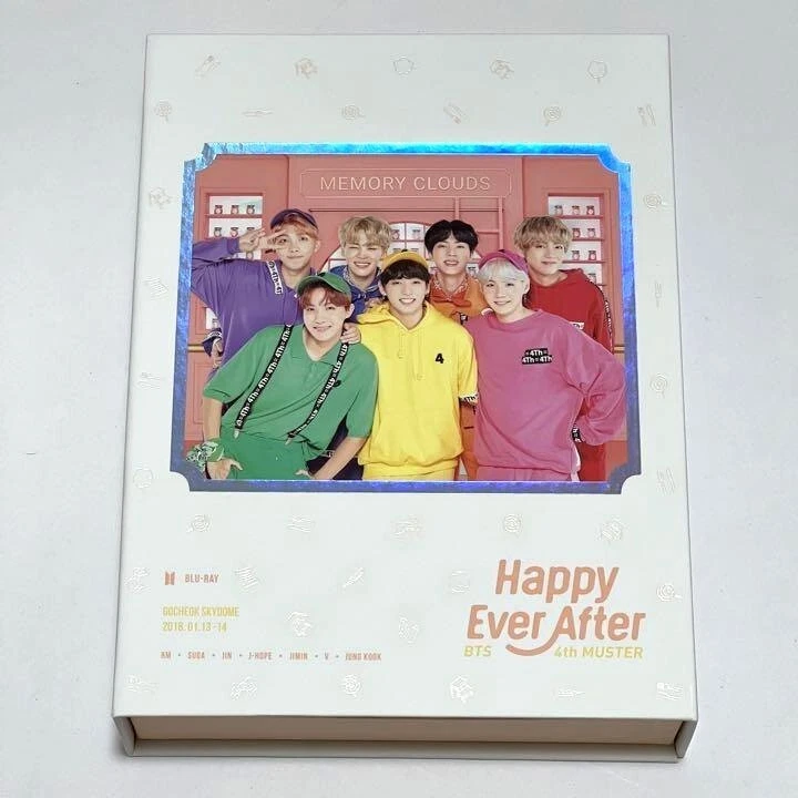 BTS Bangtan 4th Muster Happy Ever After Official Blu-ray BOX set English Sub
