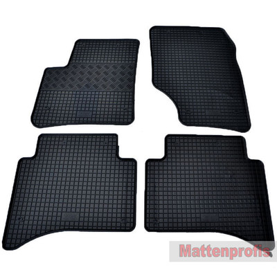 Schönek Rubber Floor Mats For VW ID.3 E11 (2019+) – 4-Piece Set, Black, Made In Germany