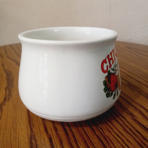 Vintage Chicken Soup Recipe Mug 14 oz With Handle Ceramic Bowl 5476 - Picture 6 of 7
