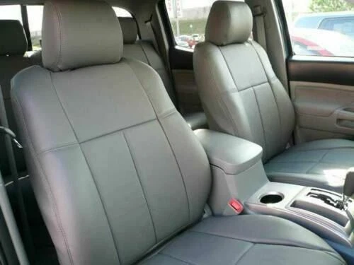 Clazzio Synthetic Leather Seat Covers for 2019-2021 Chevrolet Silverado Crew Cab - Image 2 of 4