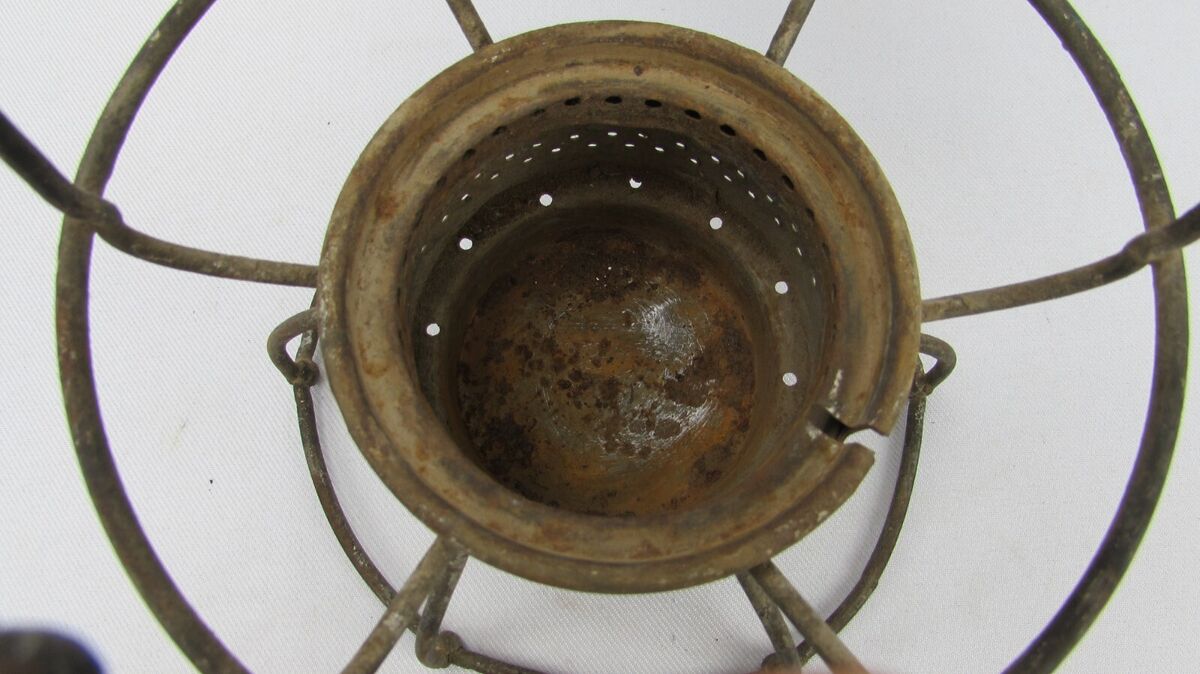 ANTIQUE ADAMS & WESTLAKE CO., S.P. CO. RAILROAD LANTERN WITH ANTIQUE ADAMS & WESTLAKE CO., S.P. CO. RAILROAD LANTERN WITH