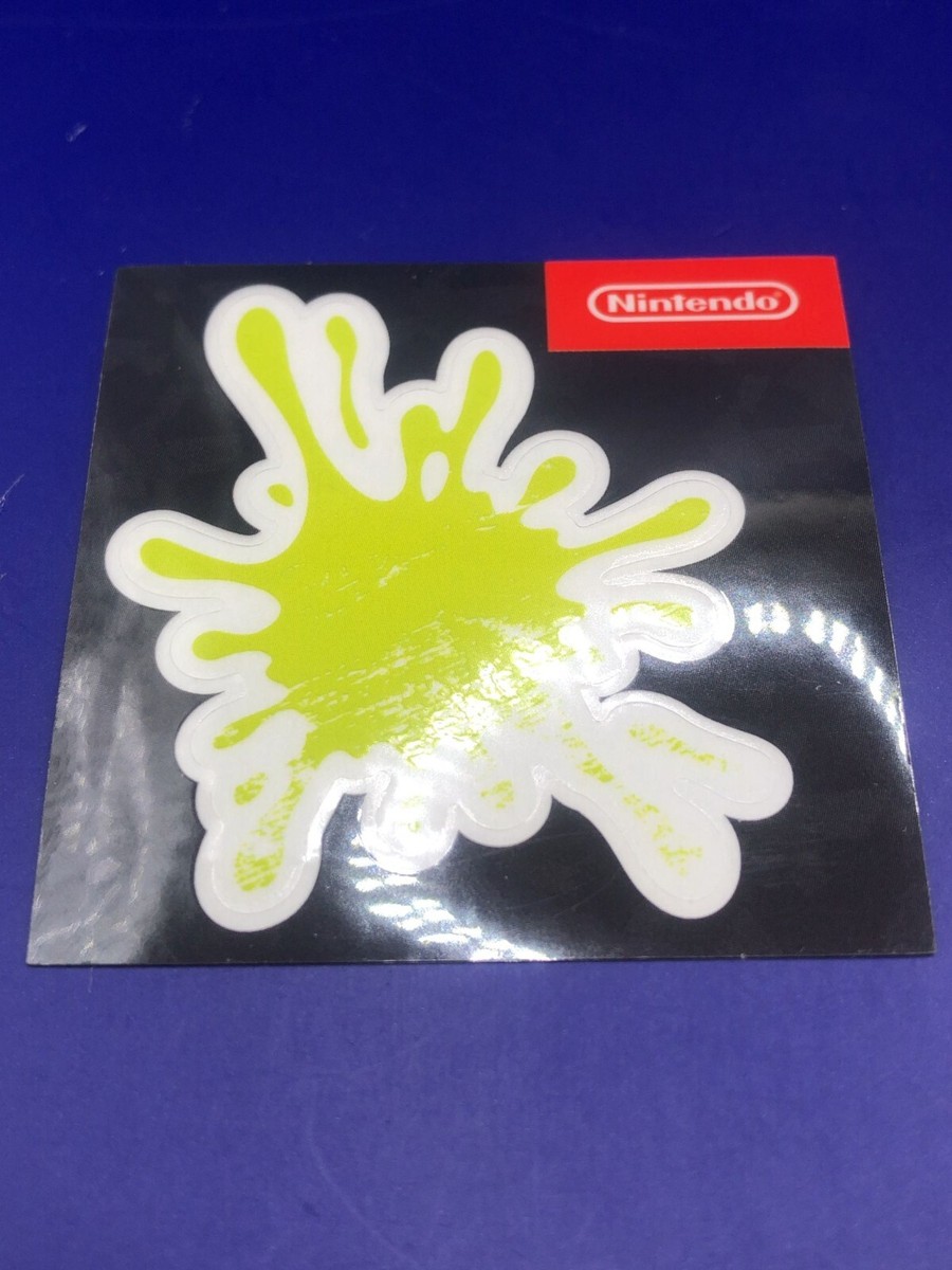 Yellow Ink Splatoon 3 Nintendo Tokyo Sticker Seal | eBay
