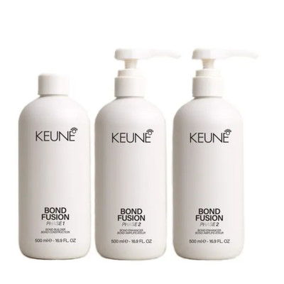 Keune Bond Fusion Full System Phases 1 2 3 | Bond Builder + Repair Set