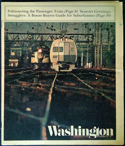 "Getting Back on the Amtrak" Sunday [Supplement] Washington Star Nov 28, 1971