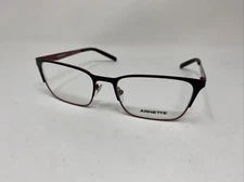 ARNETTE EYEGLASS FRAME FIZZ 6124 719 54/18/145 BLACK 0760