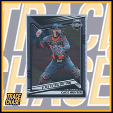 2022 Panini Elite Extra Edition Baseball Cade Hunter 212/999 #153