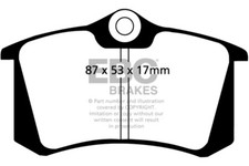 EBC Ultimax Rear Brake Pads for Peugeot 307 CC 1.6 (2003 > 08)