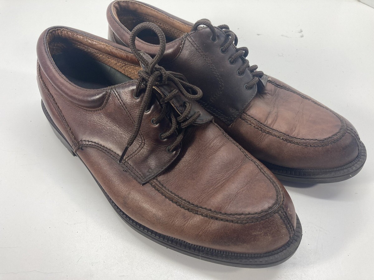Frye Taylor Oxford Loafer Shoes Men Size 9.5Lace up Brown  display picture 1