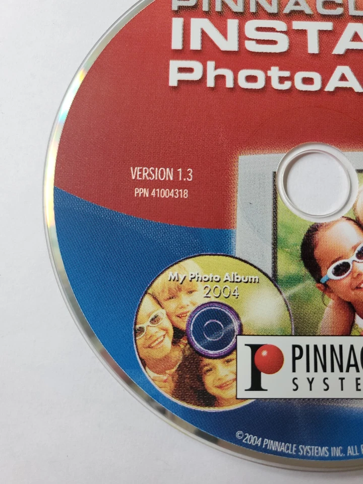 Pinnacle Instant Photo Album Version 1.3 CD Rom Software 2004 - Image 2 of 4