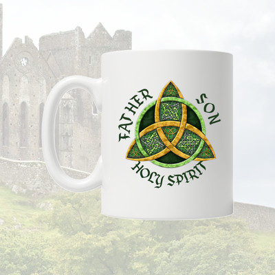 Celtic Trinity Knot Triquetra Coffee Mug 11oz