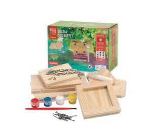 Build A Birdfeeder Kids Craft Diy Bird Feeder Kit Wood By Toysmith