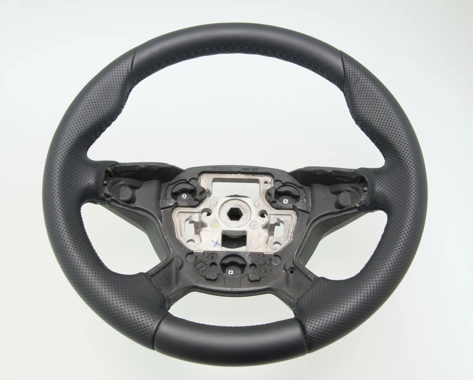 Lenkrad beziehen mit Leder für Ford Focus 3 JAHR 2012 NEU LEDER - Bild 3 von 4