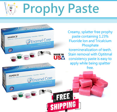 Prophy Paste Dental Prophylaxis Coarse Medium Fine Extra X-Coars up to 400 cup