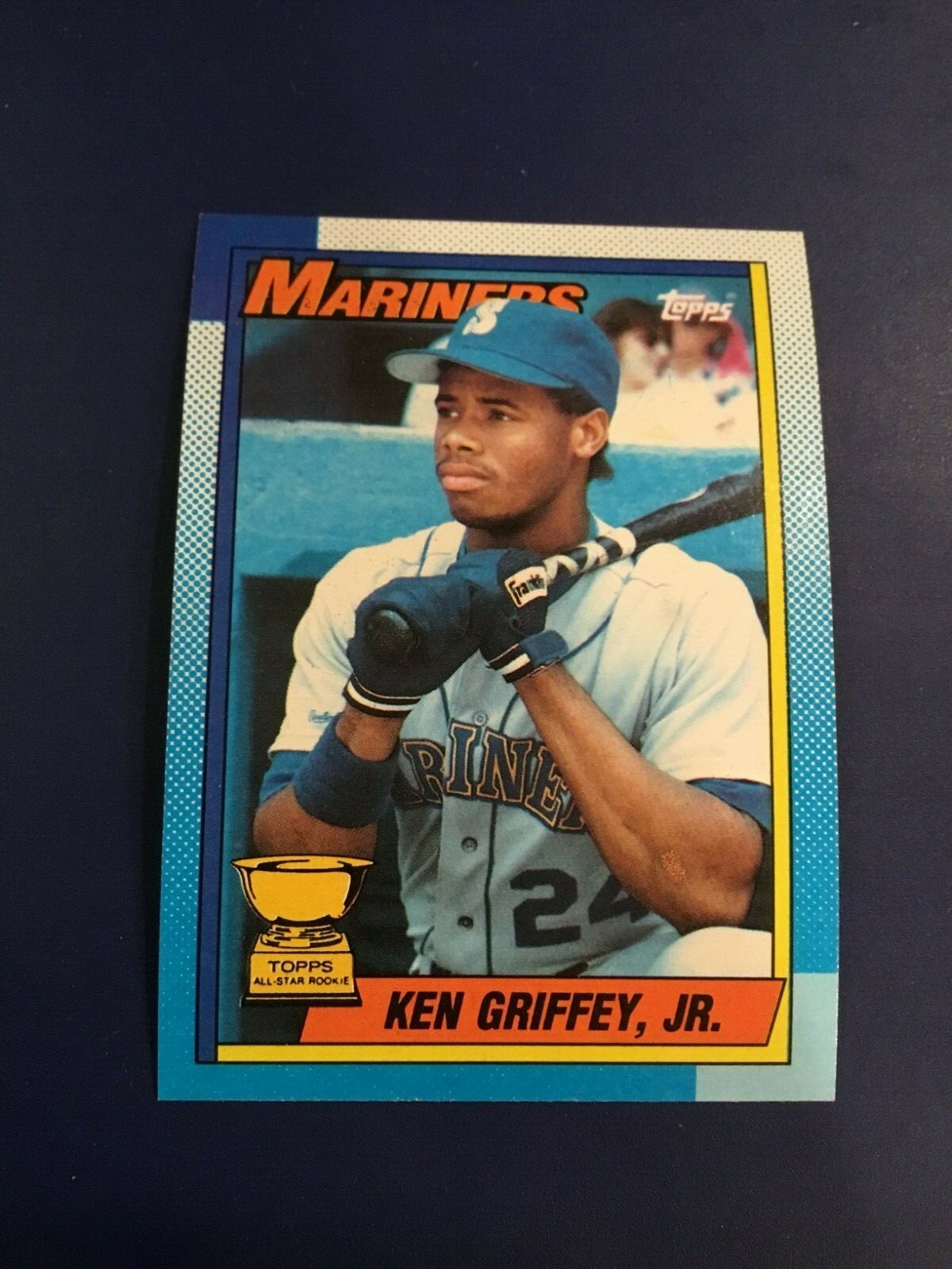 1990 Topps # 336 KEN GRIFFEY JR All Star Rookie RC Gold Cup $$ HOT $$  🔥🔥📈 | eBay