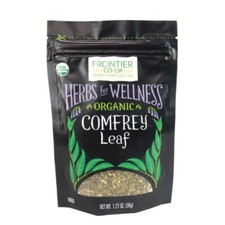 Frontier Organic Comfrey Leaf, 1.27 oz Best by 2/2028