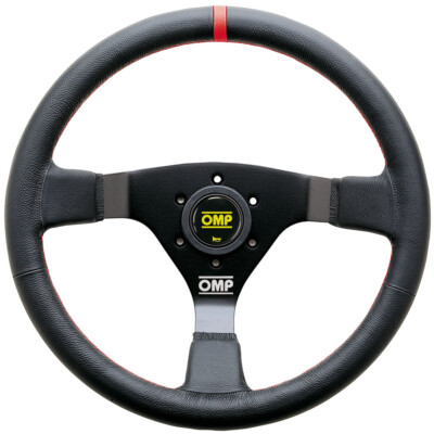 fits BMW M3 E30 83-90 OMP 350mm WRC SMOOTH LEATHER STEERING WHEEL & HUB COMBO