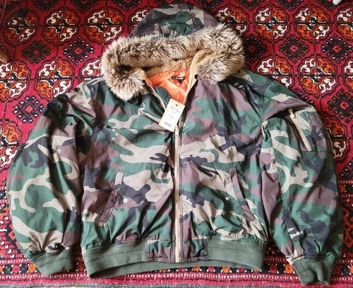 YEEZY SEASON 5 Camo Hooded Bomber mens 