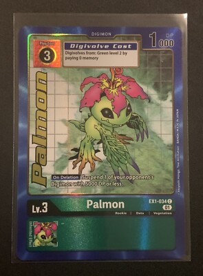 Palmon - EX1-034 C - Alt Art - Classic Collection - Digimon TCG