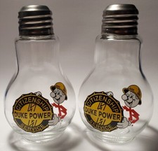 A Nice Set of Light Bulb Salt & Pepper Shaker...