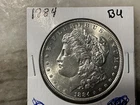 1884 Silver Morgan Dollar  BU