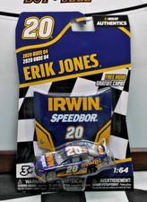 2020 Erik Jones IRWIN Speedbor 1/64 NASCAR Authentics Wave 4 Diecast