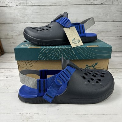 Chaco Mens Size 10 Chillos Navy Blue Clogs Shoes for sale  display picture 3
