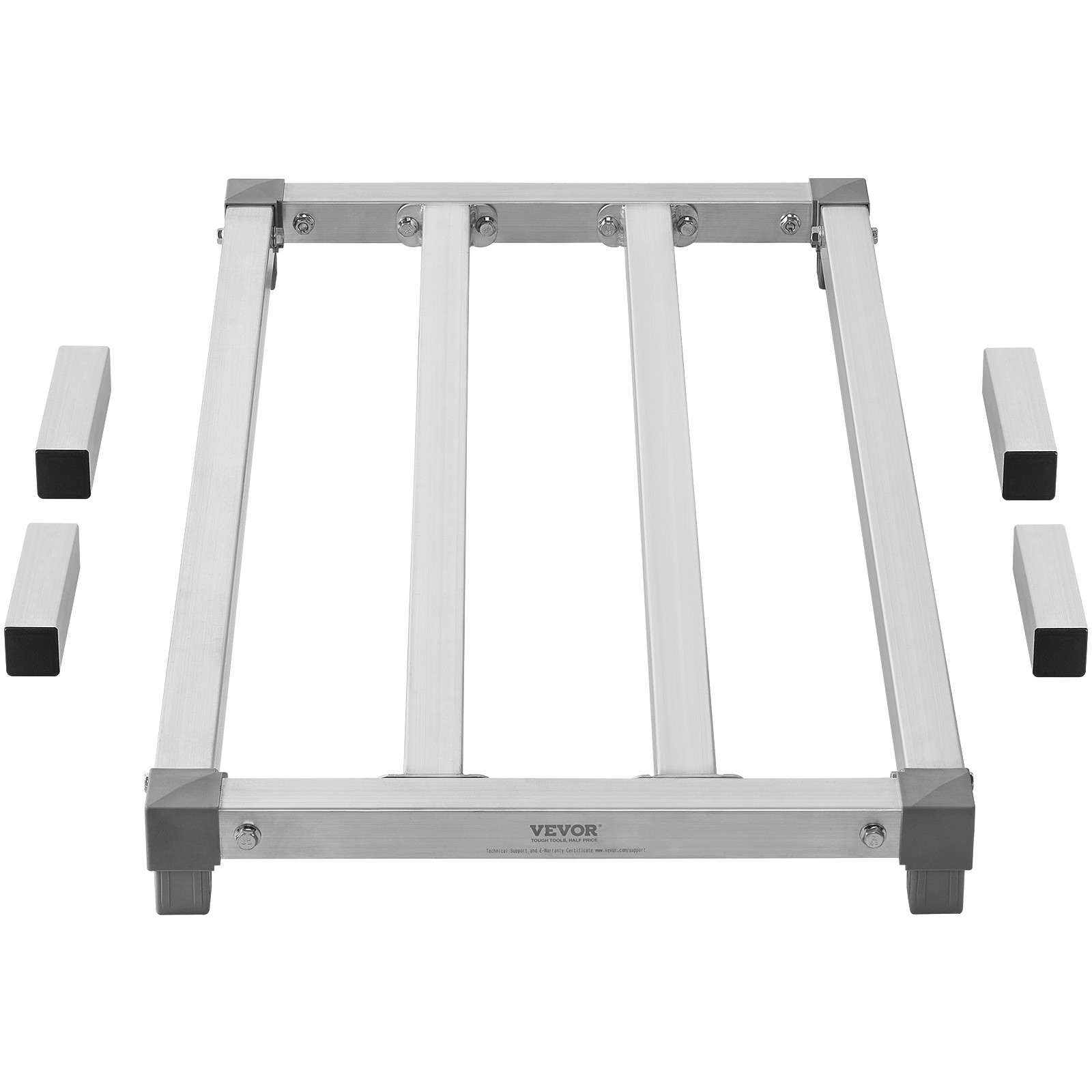 VEVOR Aluminum Dunnage Rack Stationary Dunnage Rack 36” x 20” x 8” Storage Rack