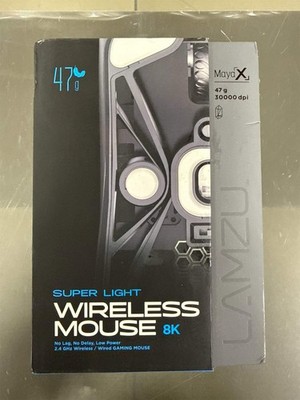 Lamzu Maya X Wireless Gaming Mouse, Ultra Lightweight 47g, Optical Switch, Max 2