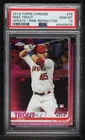 2019 Topps Chrome Update Target All-Star Game Pink Refractor Mike Trout PSA 10