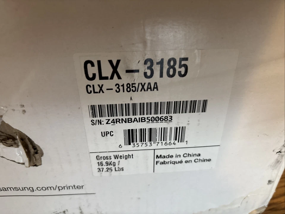 Samsung CLX-3185 All-in-One Color Xpression Laser Printer - Read - Image 2 of 4