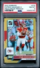 2022 PANINI DONRUSS PRESS PROOF PREMIUM #275 PATRICK MAHOMES II PSA 8