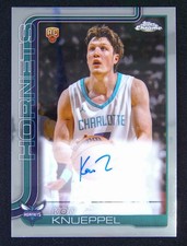 2025-26 Topps Chrome Kon Knueppel Rookie RC Auto #TCAR-KK Hornets