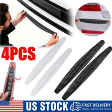4PCS Car Front Rear Corner Bumper Guard Protector Anti-collision Strip Sticker