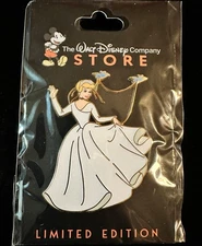 DEC TWDC Outfits of a Fairytale Cinderella Wedding Gown Pin LE 250