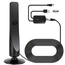DVB-T2 Antenne Full HD TV Terrestrisch Aktiv Zimmerantenne 30dbi + 3Meter Kabel