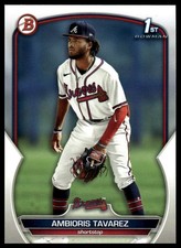2023 Bowman #BP-33 Ambioris Tavarez Prospects