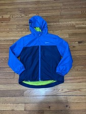 Eddie Bauer Youth Boys 3-in-1 Jacket Size Medium 10/12 Blue Full Zip Hooded Coat