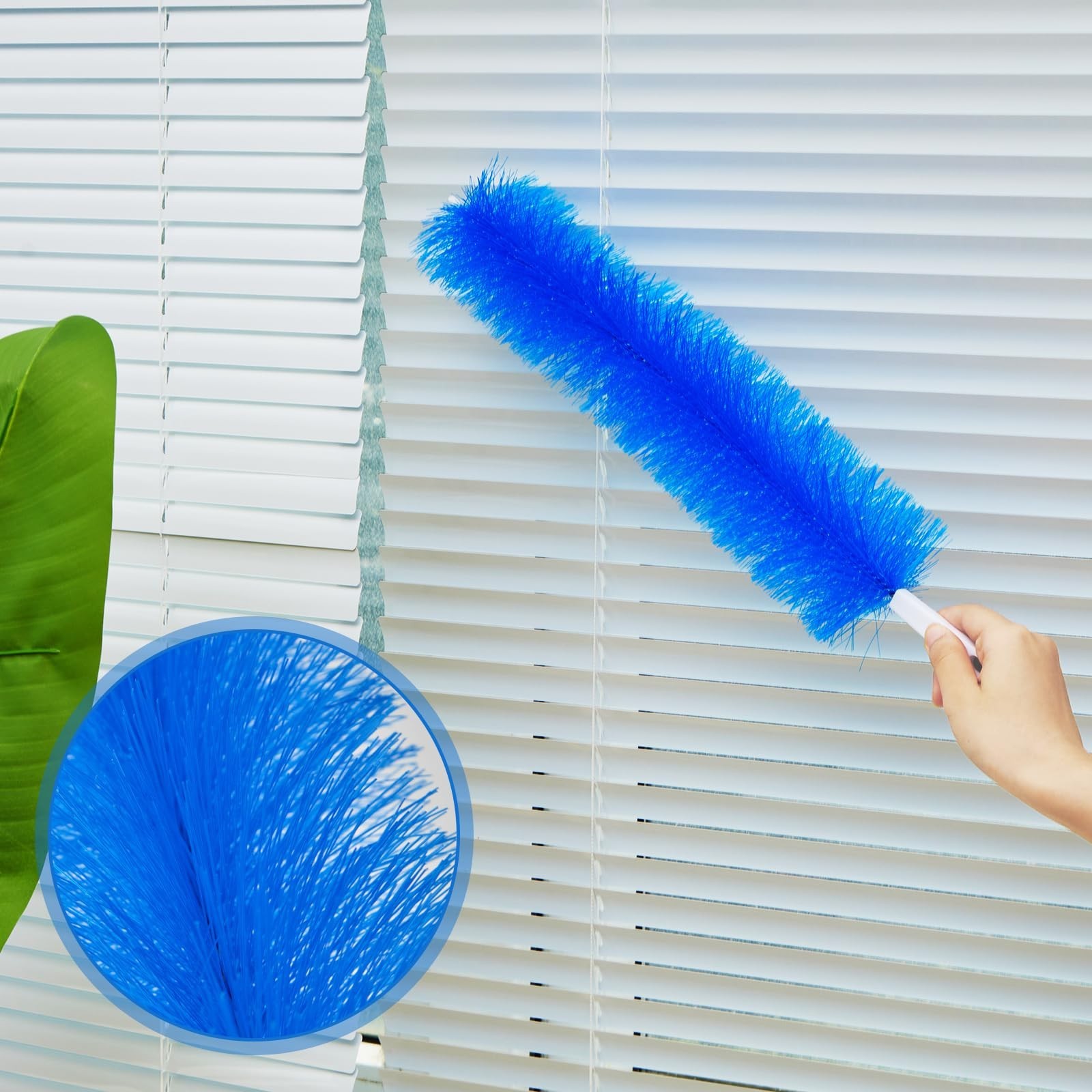 3-Pack Bendable Fan Cleaning Brush &ndash; Reusable Microfiber Duster for Fans&Curtain